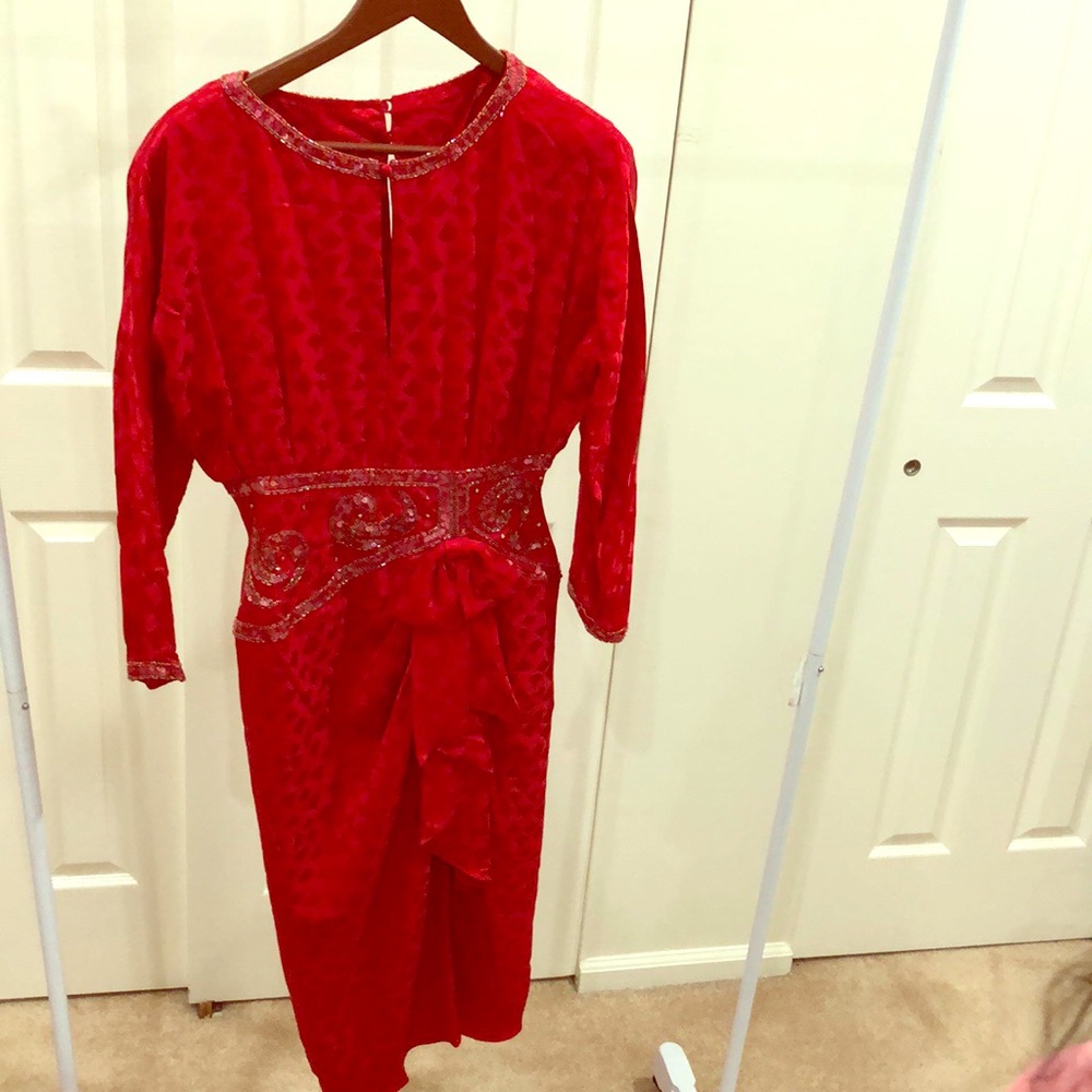 Red (80’/90’vintage) dress